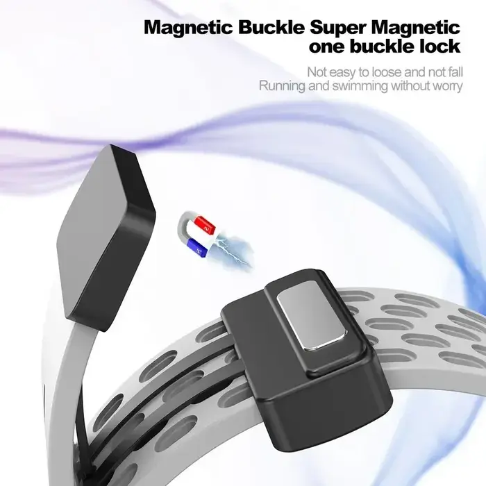 Silicone Bracelet Correa For Realme Watch 5 Magnetic D Buckle 22mm Watchband
