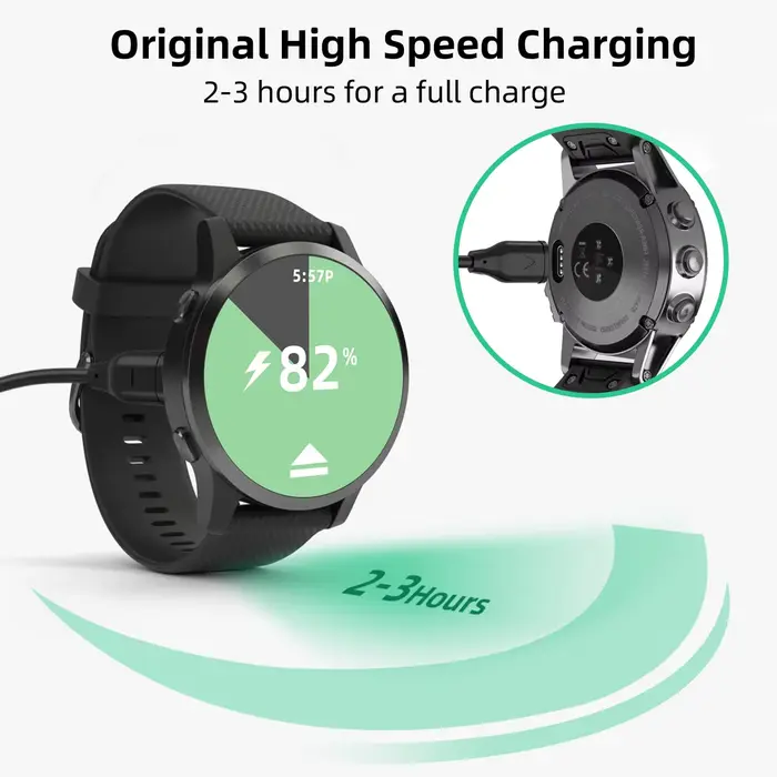 Chargeur USB C compatible avec Garmin Watch