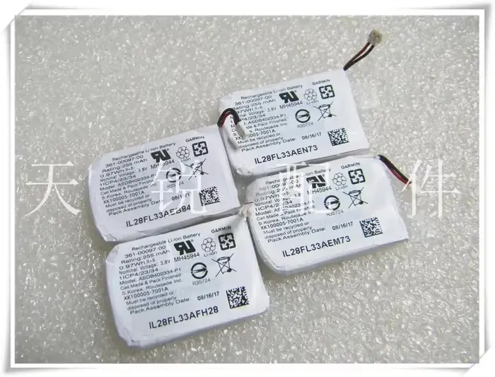 Batterie d'origine pour Garmin 361-00097-00, compatible avec la montre Fenix 5