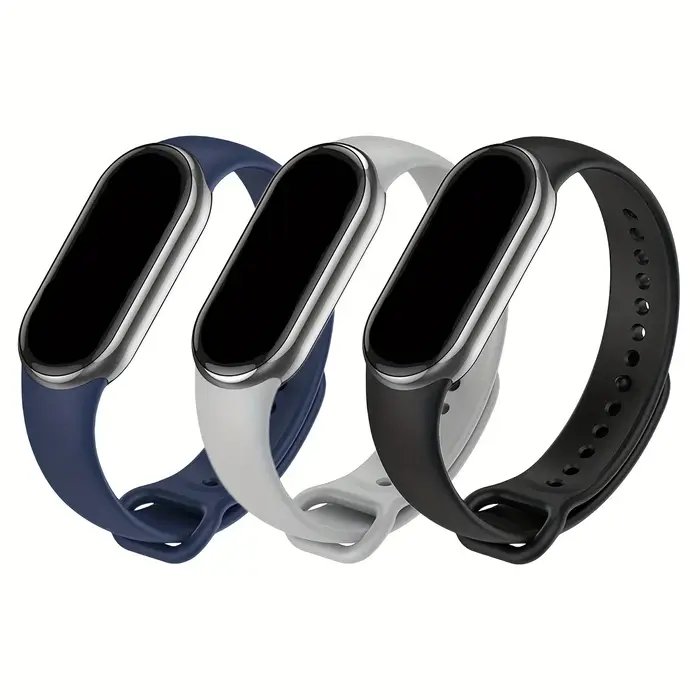 3 pièces/paquet Bracelet pour Xiaomi Band 8 9 10