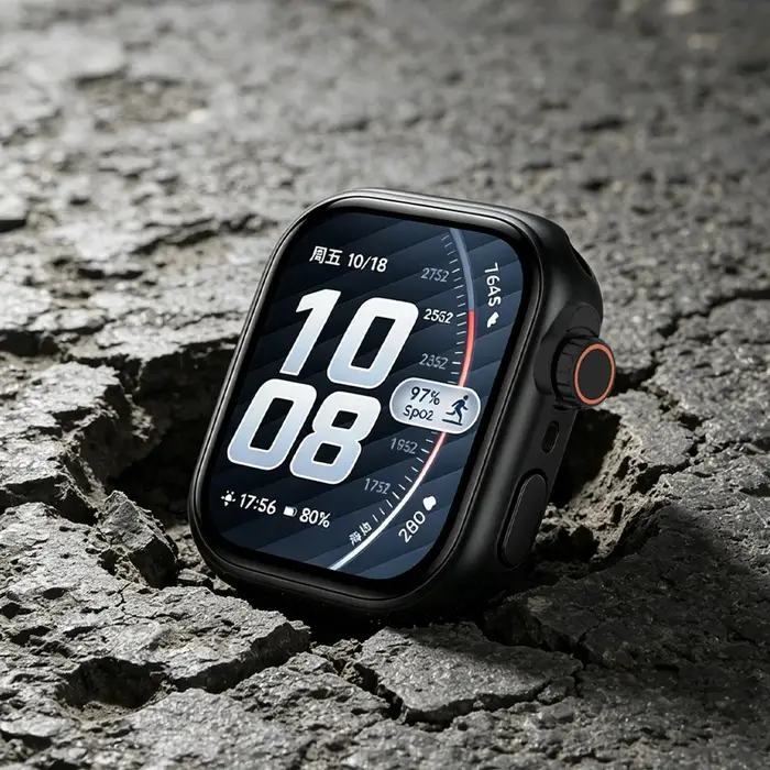 Boîtier PC haut de gamme + verre pour Huawei Watch Fit 5/5 Pro