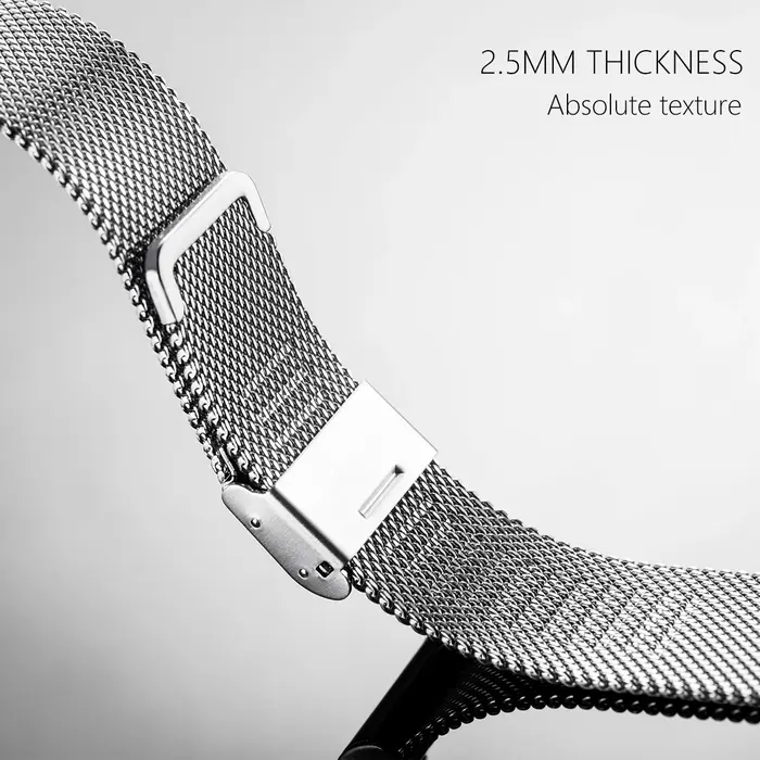 Bracelet en acier sans espaces pour Samsung Galaxy Watch 7 6 5 4 40mm 44mm 5Pro 45mm