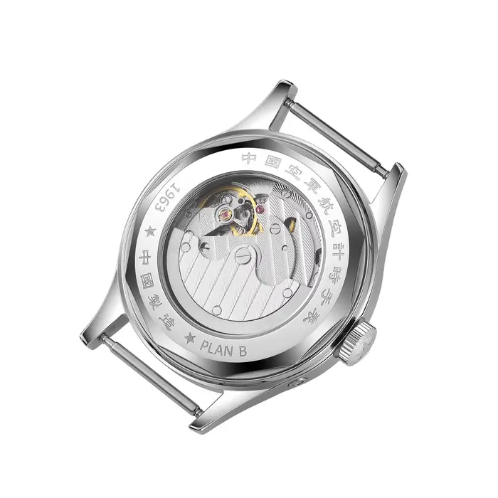 Mouvement mouette 1963 montres 40mm montre pilote pour hommes automatique mécanique poignet étanche 19 zuan rétro avec
