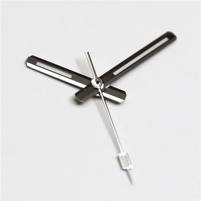 Prospex-Aiguilles de montre polies avec bleu vert du Japon Shoous pour SeATM Nh35 Nh36