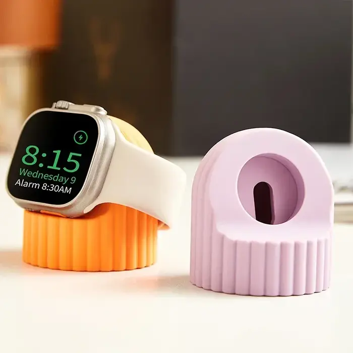 Support de chargeur de montre en Silicone