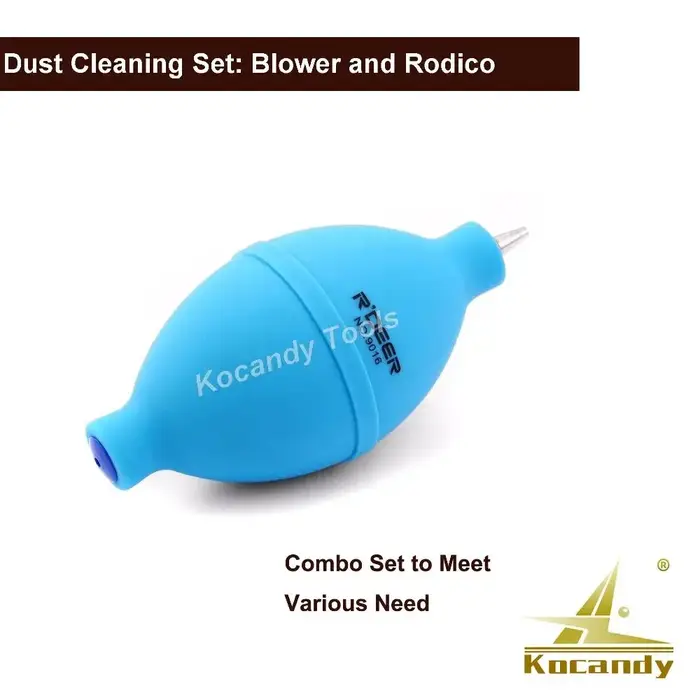 Kit de réparation et de nettoyage de montres avec pâte Rodico et souffleur de poussière – Outils idéaux pour les besoins