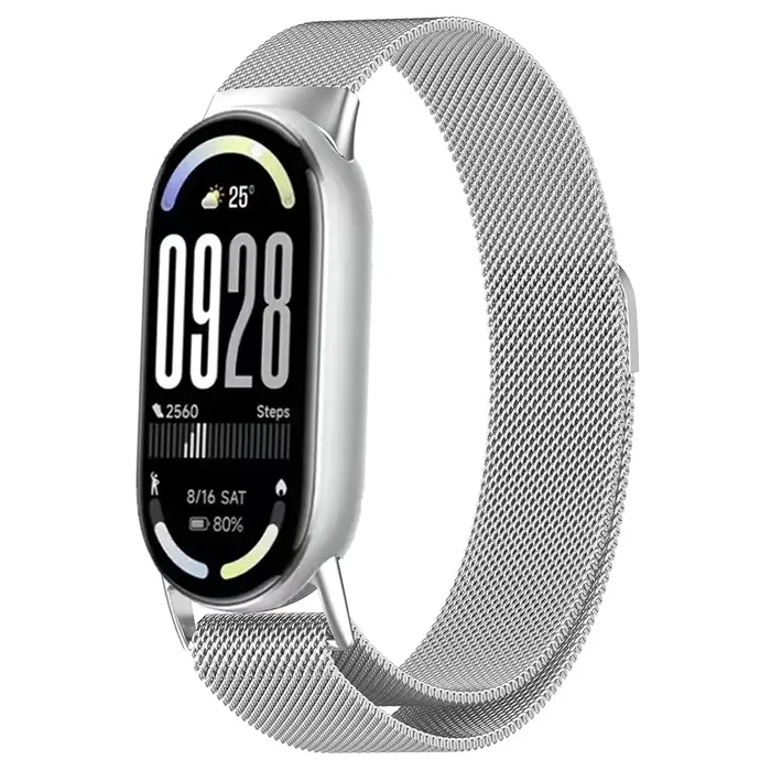 Bracelet milanais magnétique pour Xiaomi Mi Band 10 9 8 Bracelet respirant Bracelet de SportCorrea p