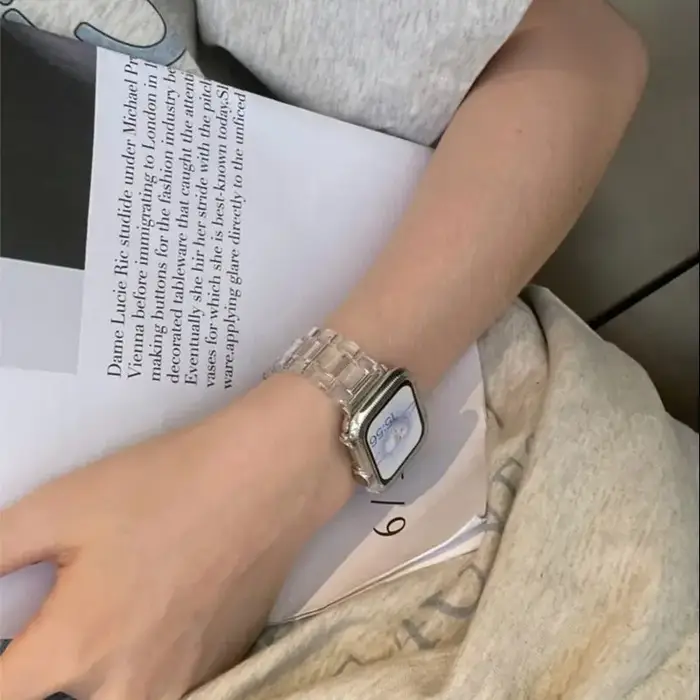 Bracelet de montre Transparent