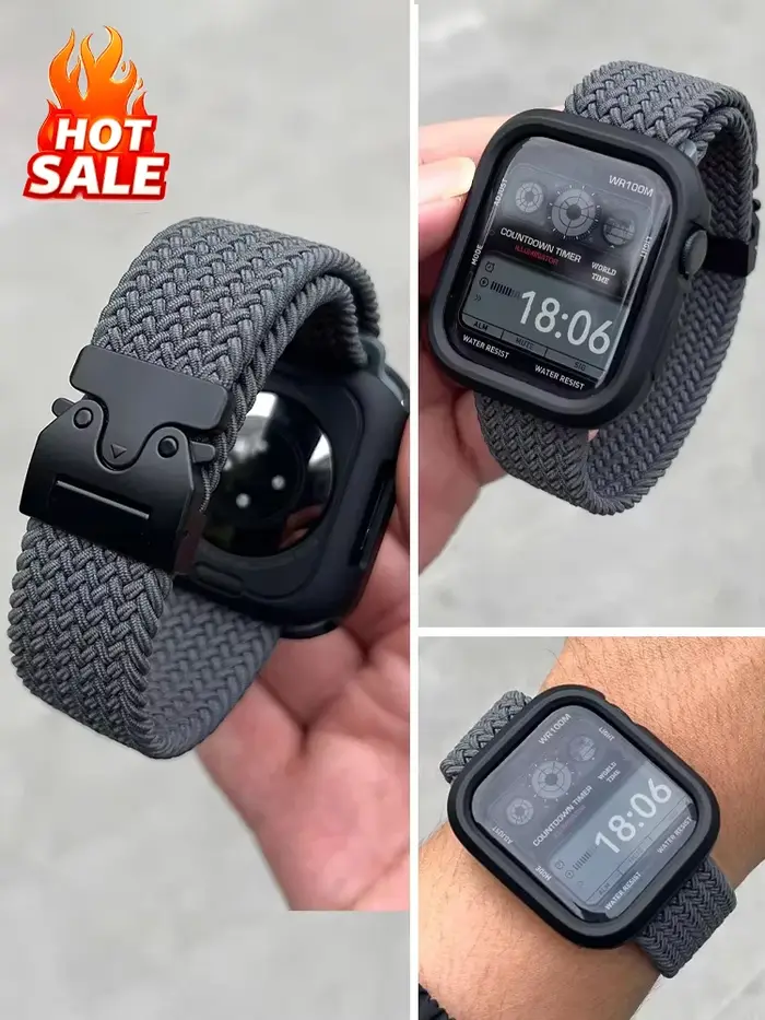 Bracelets en parachute pour Apple Watch 11 10