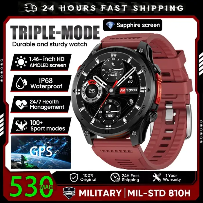 Nouvelle montre connectée GPS tendance pour 2026