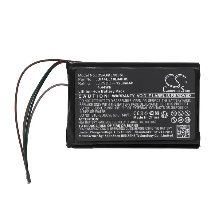 100% NOUVEAU Batterie de navigateur GPS 3.7V 1200mAh 361-00035-15 pour Garmin 010-01161-00, Edge 100