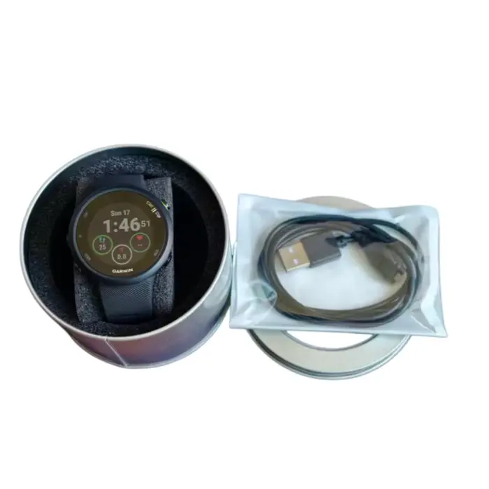 Montre connectée de sport Garmin Forerunner 45 GPS, moniteur de fréquence cardiaque, suivi de la for