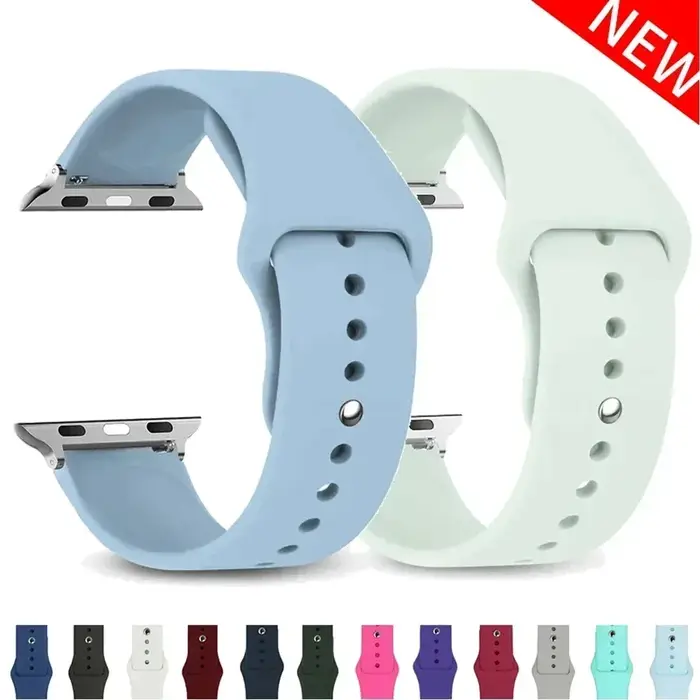 Bracelet en Silicone pour Apple Watch