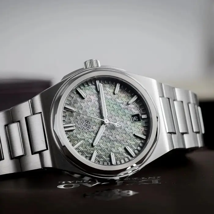 IX&DAO 2026 Nouvelle Montre Mécanique Automatique pour Homme Warrior 37mm Miyota 9015 BGW-9 Verre Saphir Supérieur Acier Inoxydable Étanche 10 Bar