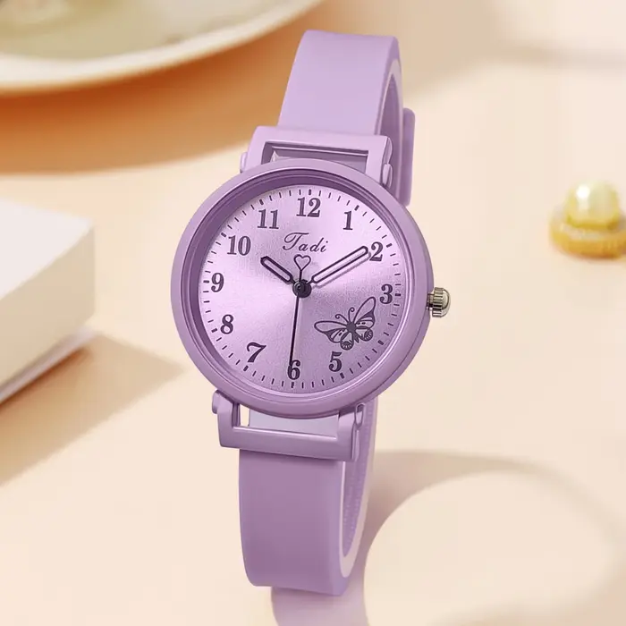 Montre pour femme bracelet en Silicone montre-bracelet montres à Quartz femmes horloge décontracté f