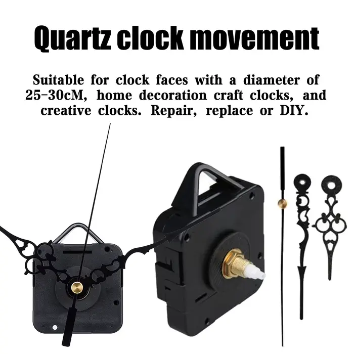 Mécanisme de mouvement d'horloge à Quartz