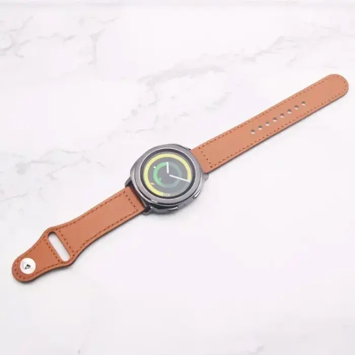Bracelet en cuir pour Samsung Galaxy Watch 8 Classic/40 44mm