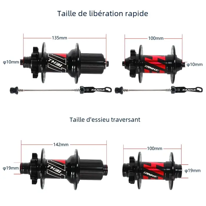 Roulement scellé de moyeu TANKE-MTB