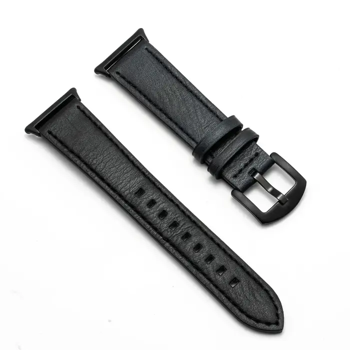 Pour Xiaomi Redmi montre 4 Smartwatch Bracelet en cuir Interface métallique remplacement Correa redm
