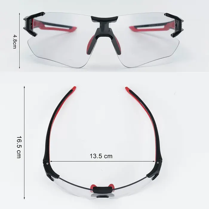 ROCKBROS lunettes de cyclisme photochromiques lunettes de soleil de sport pour hommes lunettes de vé