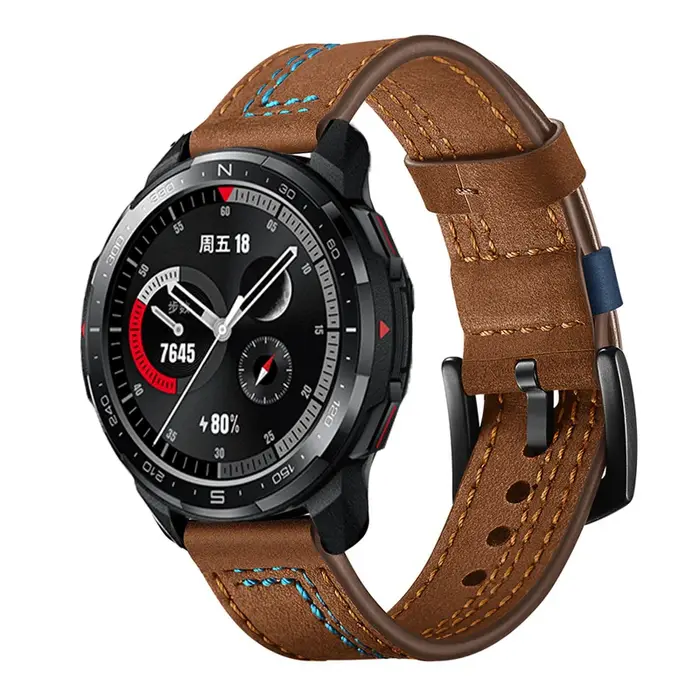Bracelet en cuir pour montre Honor Watch GS Pro