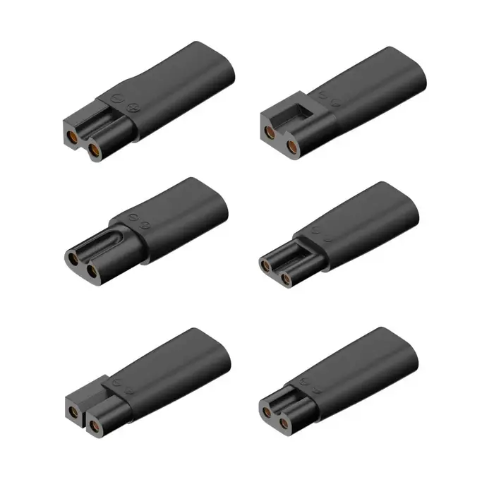 Adaptateur de chargeur USB de remplacement de type C Brangdy 6 pièces