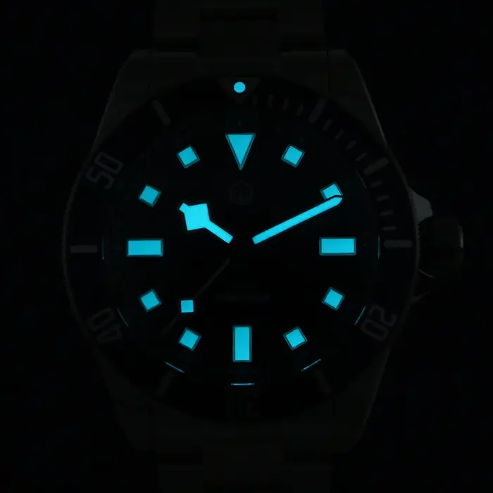 Watchdives WD1969 Pro montre VH31 balayage secondes en acier inoxydable mouvement à Quartz montres saphir 200m montre-bracelet étanche