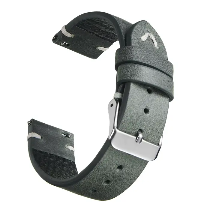 Vintage véritable 18mm 19mm 20mm 22mm huile cire cuir Bracelet de montre bracelets pour Seiko pour S