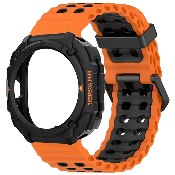 Nouveau boîtier blindé + Bracelet pour Samsung Galaxy Watch Ultra(2025) 47mm Ultra(2024)