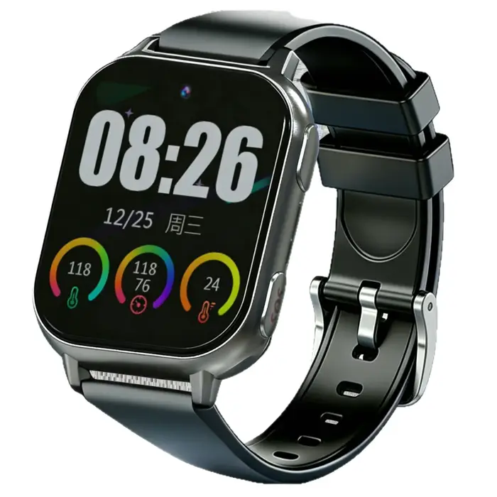 Montre GPS de détection de chute pour personnes âgées, montre connectée pour seniors avec bouton SOS