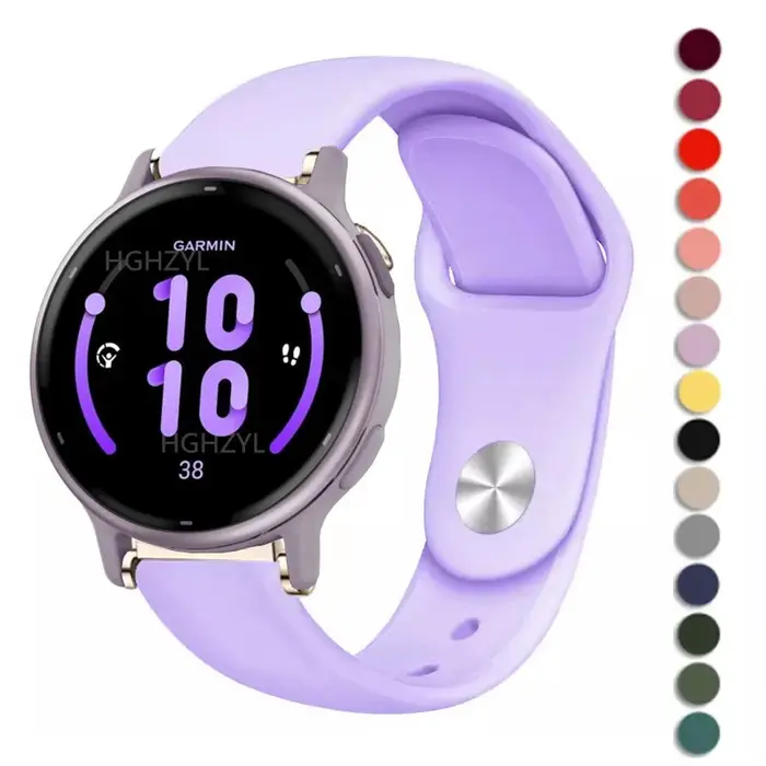 Bracelet de montre en Silicone pour Garmin Vivoactive 5 4 4s 3