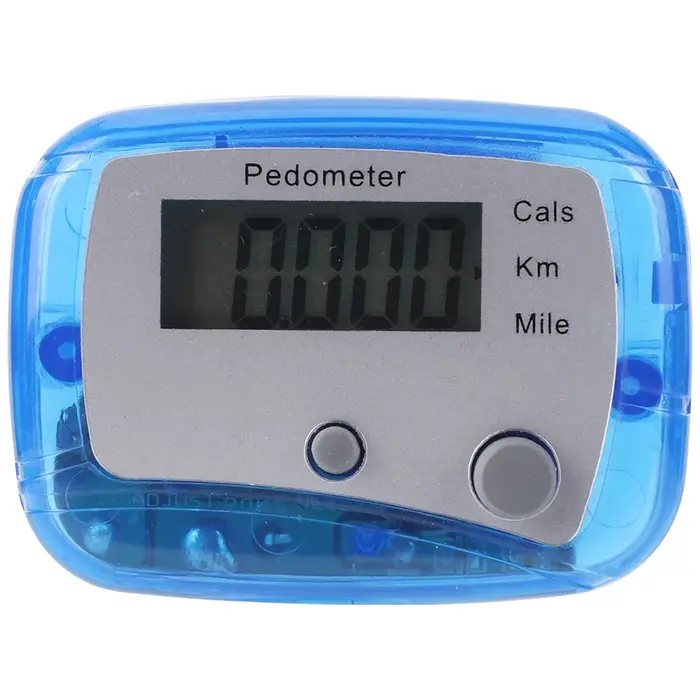 Podomètre électronique multifonctionnel pour la marche, compteur de pas, calcul des calories, des mi