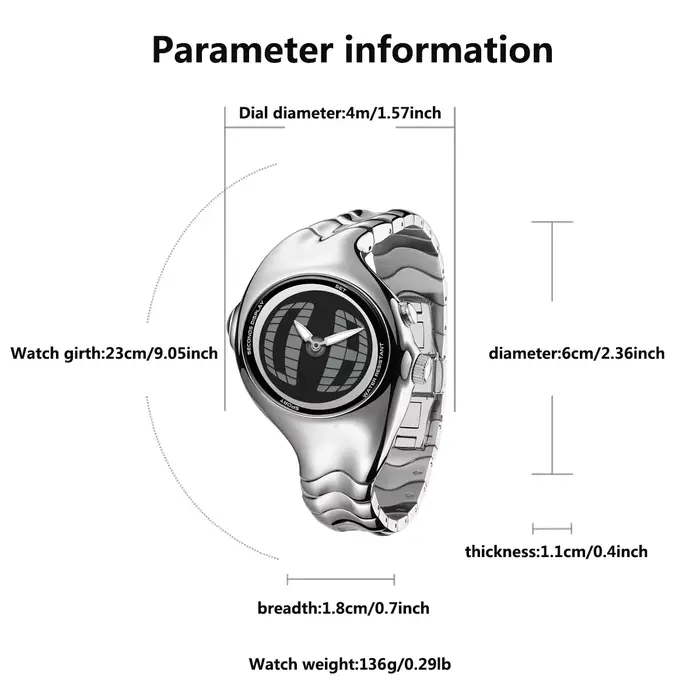 Montre à quartz pour homme Millennium