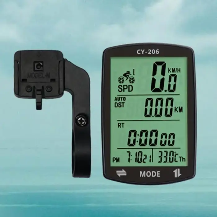 NOUVEAU Compteur de Vitesse GPS pour Vélo, Ordinateur de Vélo, Compteur de Vitesse GPS Étanche, Odomètre de Vélo 2,4 Pouces