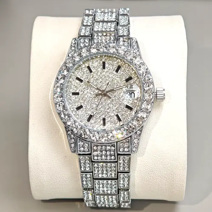 Montre de glace de mode pour femmes