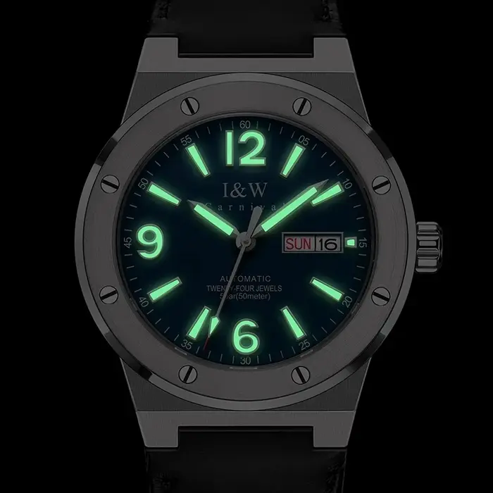 Relogio Masculino 2025 carnaval montre mécanique pour hommes marque de luxe automatique affaires montre-bracelet 50M étanche Reloj Hombre