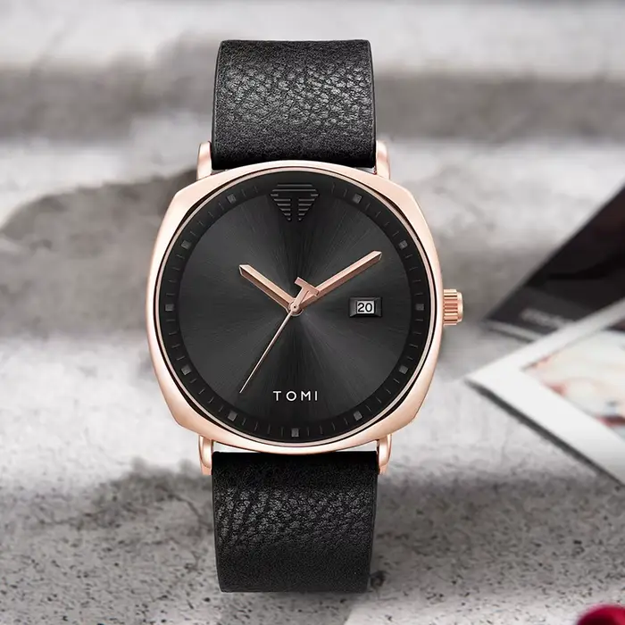 TOMI montre pour hommes minimaliste mode