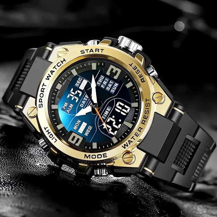 [Montre chronographe numérique pour hommes]