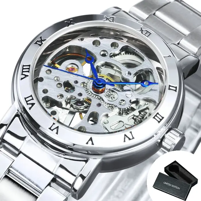 WINNER – montre mécanique squelette pour femmes