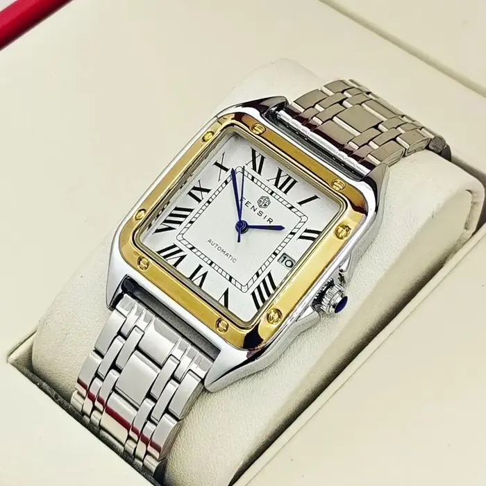 Montre carrée de luxe pour homme