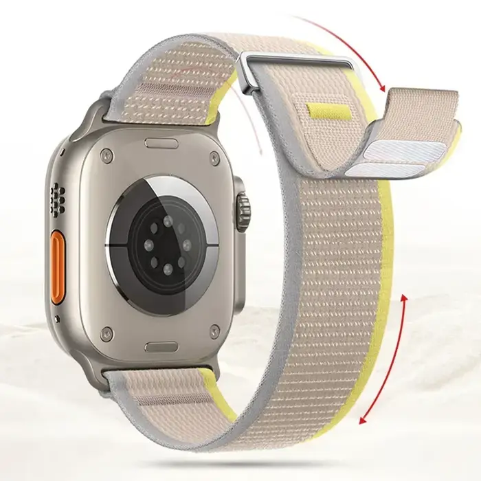 Bracelet à boucle Trail pour Apple Watch Ultra 3/2 49mm série 11 10 9 8 7 46mm 45mm 41mm 42mm