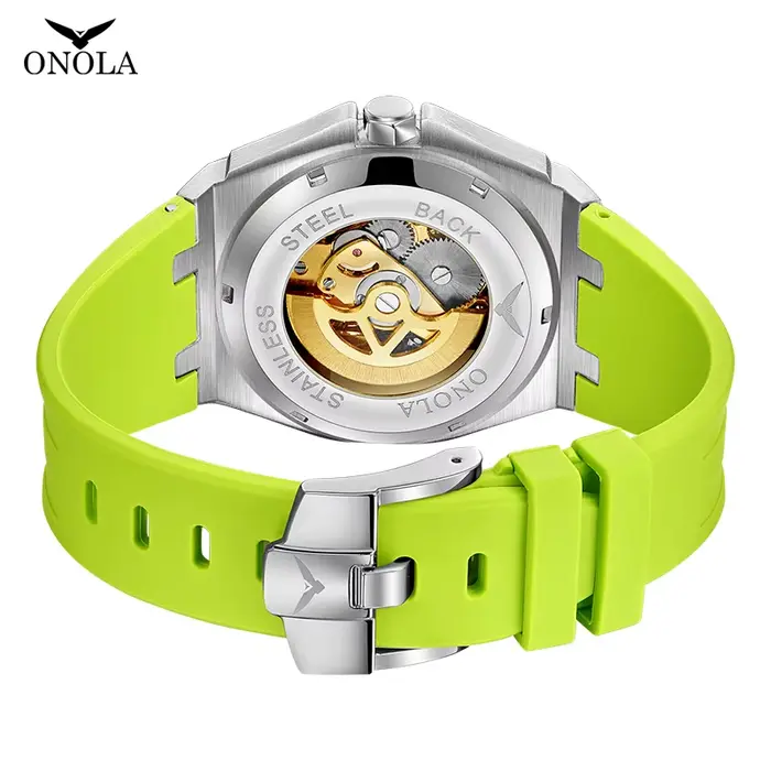 ONOLA montre haut de gamme sport de luxe hommes montre-bracelet étanche automatique montres mécaniques Relogio Masculino