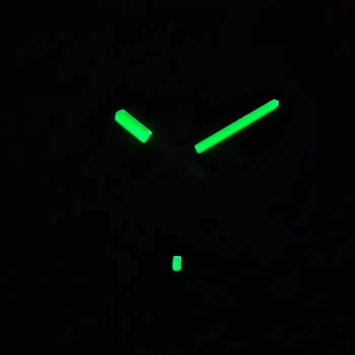 Aiguilles de montre or argent NH35 NH36 C3 vert lumineux