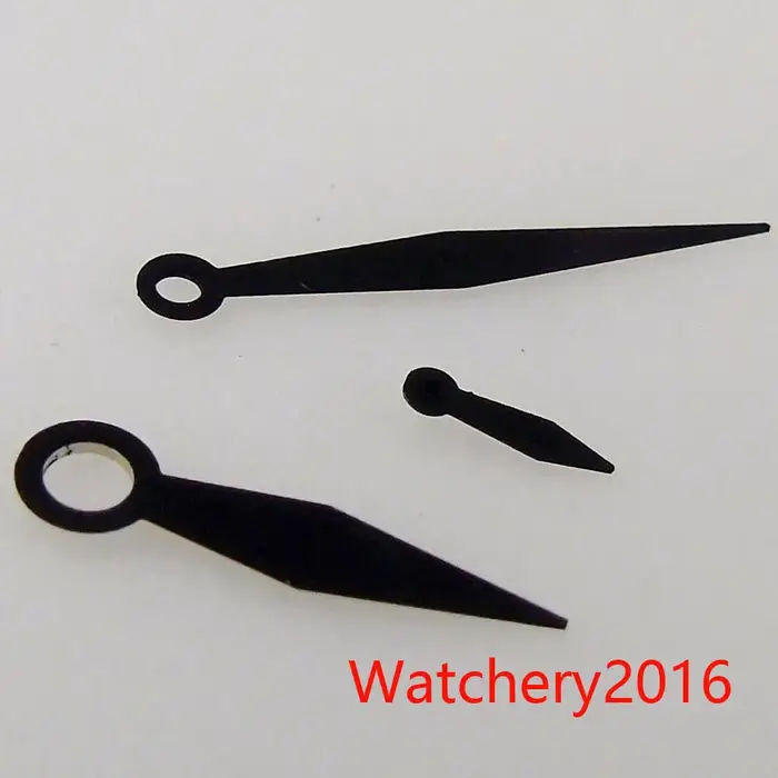 Aiguilles de montre noires flambant neuves pour ETA 6497 6498