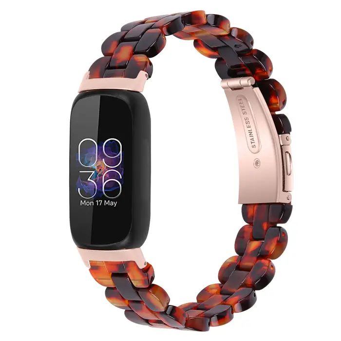 Bracelet en résine pour montre intelligente Fitbit inspire 3 2