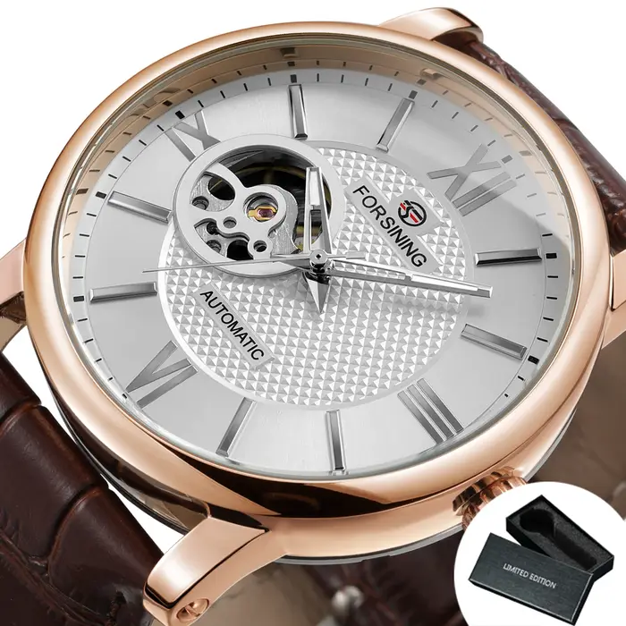 Montre mécanique de mode pour hommes