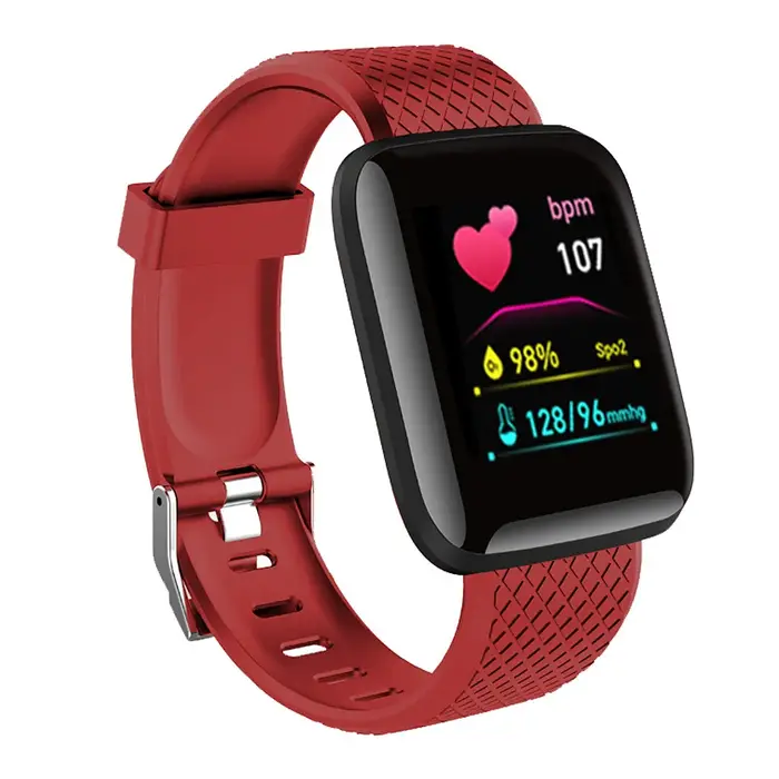 Montre connectée pour femmes et hommes, moniteur de fréquence cardiaque, électronique, Fitness, Calo