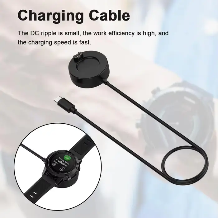 Chargeur pour Garmin Vivoactive 5/6