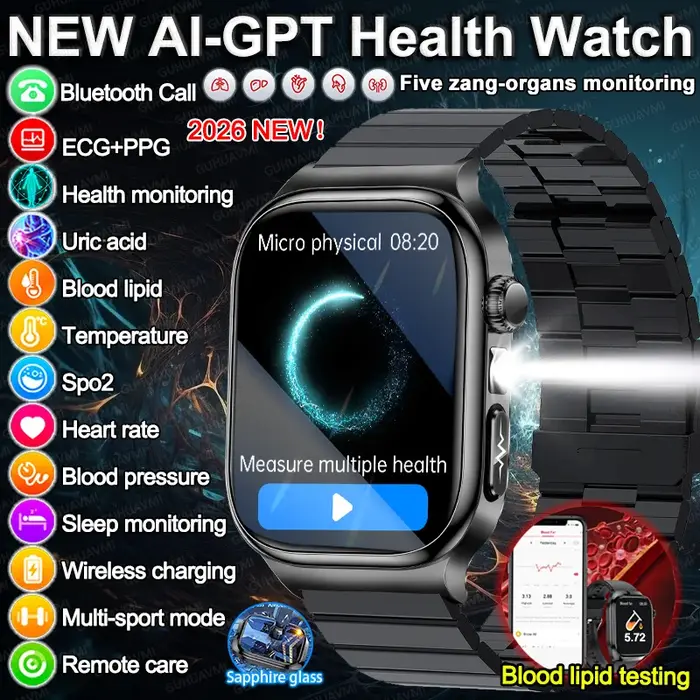 Nouvelle montre connectée ECG pour la santé
