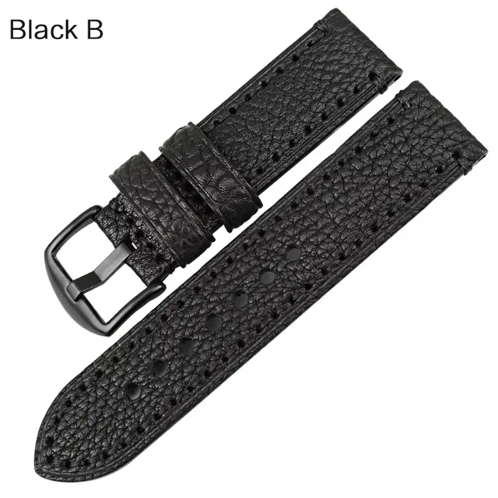 MAIKES-Bracelet de montre en cuir véritable pour LUMINOX PANERAI HAMILTON, 20mm 22mm 24mm 26mm